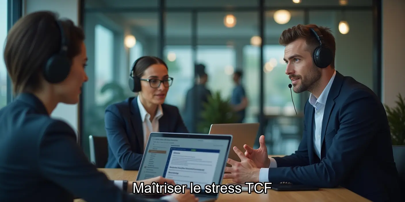 Gérer le stress avant le TCF Canada