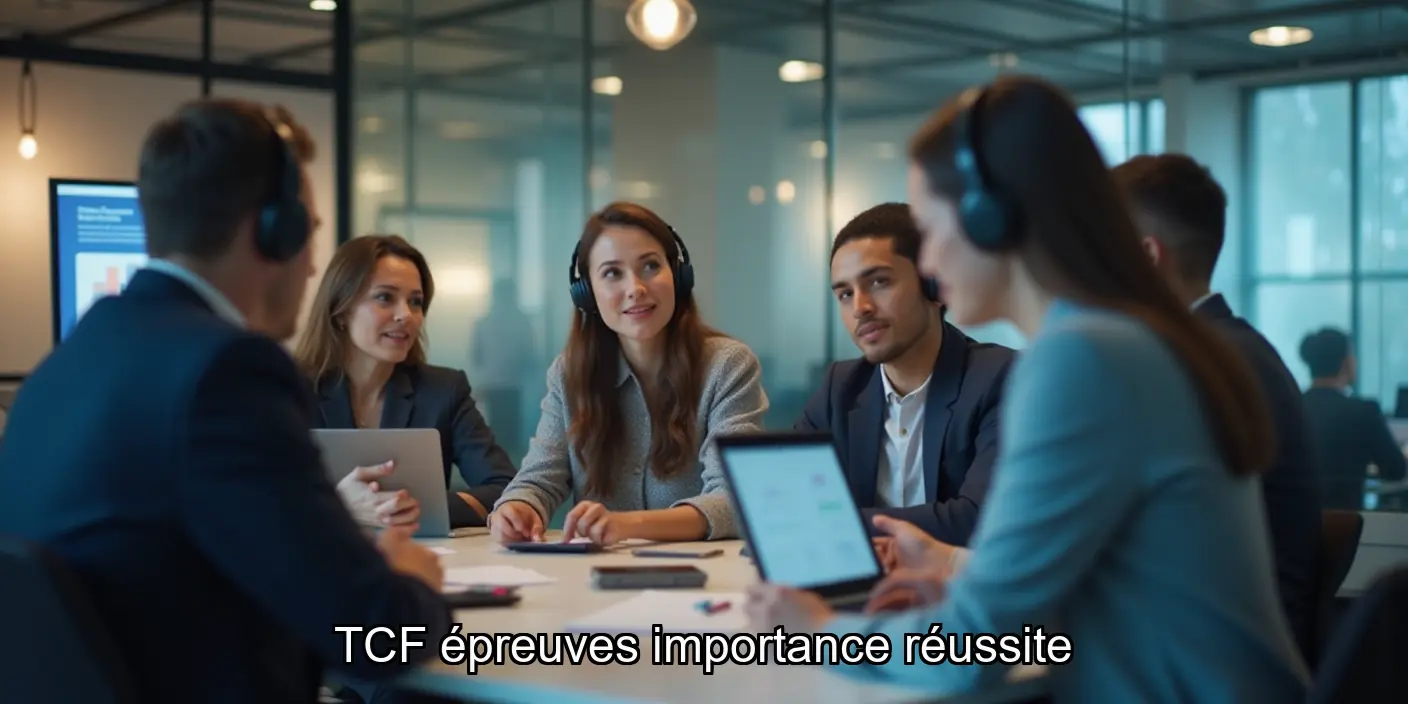 Les différentes épreuves du TCF et leur importance