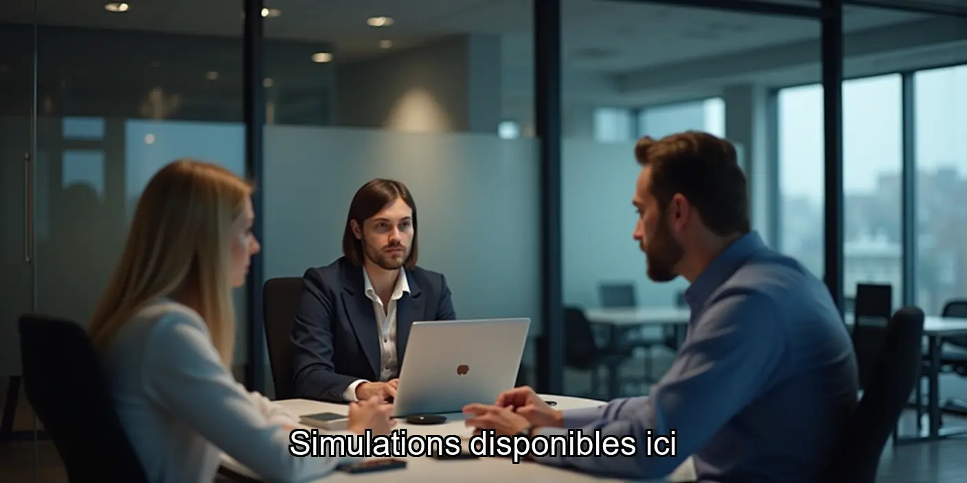 Types de simulations disponibles