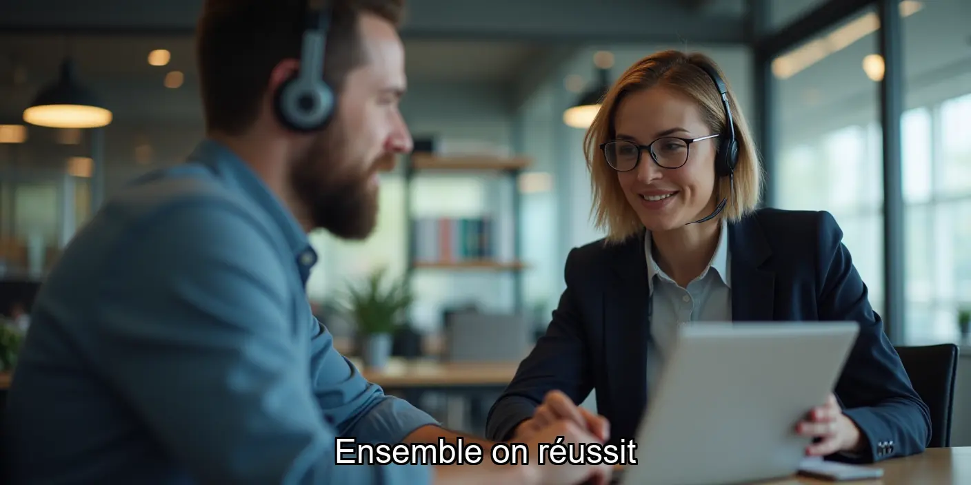 Nous sommes là pour vous accompagner