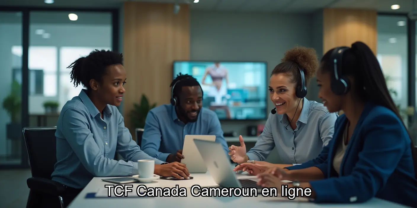 Préparation en ligne au TCF Canada depuis le Cameroun