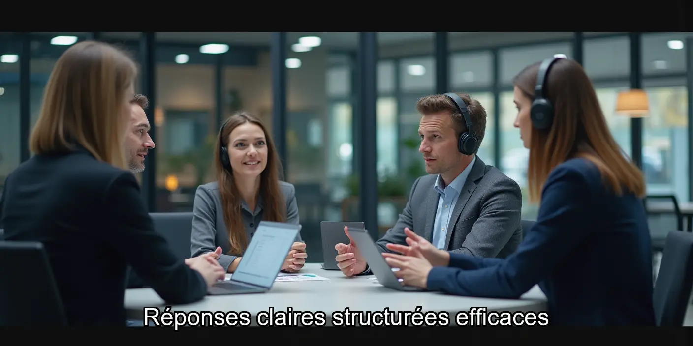 Structurer vos réponses de manière efficace