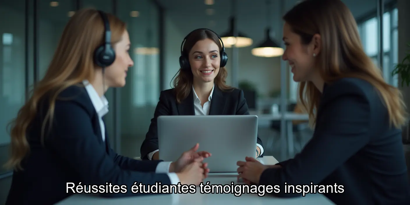 Témoignages et réussites de nos étudiants