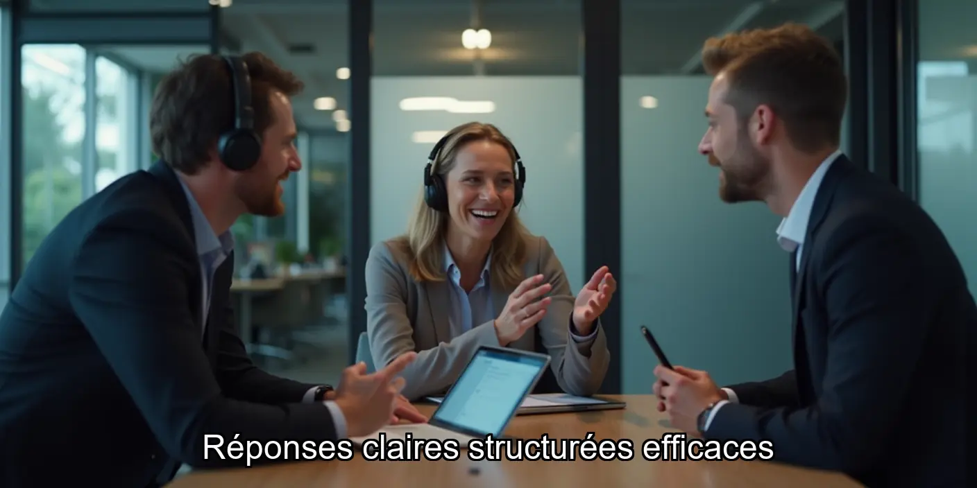 Structurer vos réponses efficacement